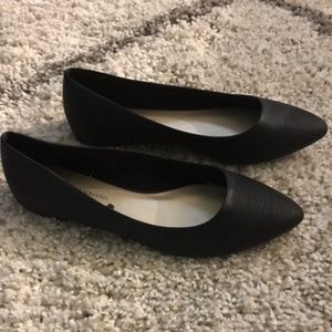 Black Christian Siriano Flats